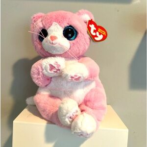 NEW Ty Beanie Baby Lillibell pink